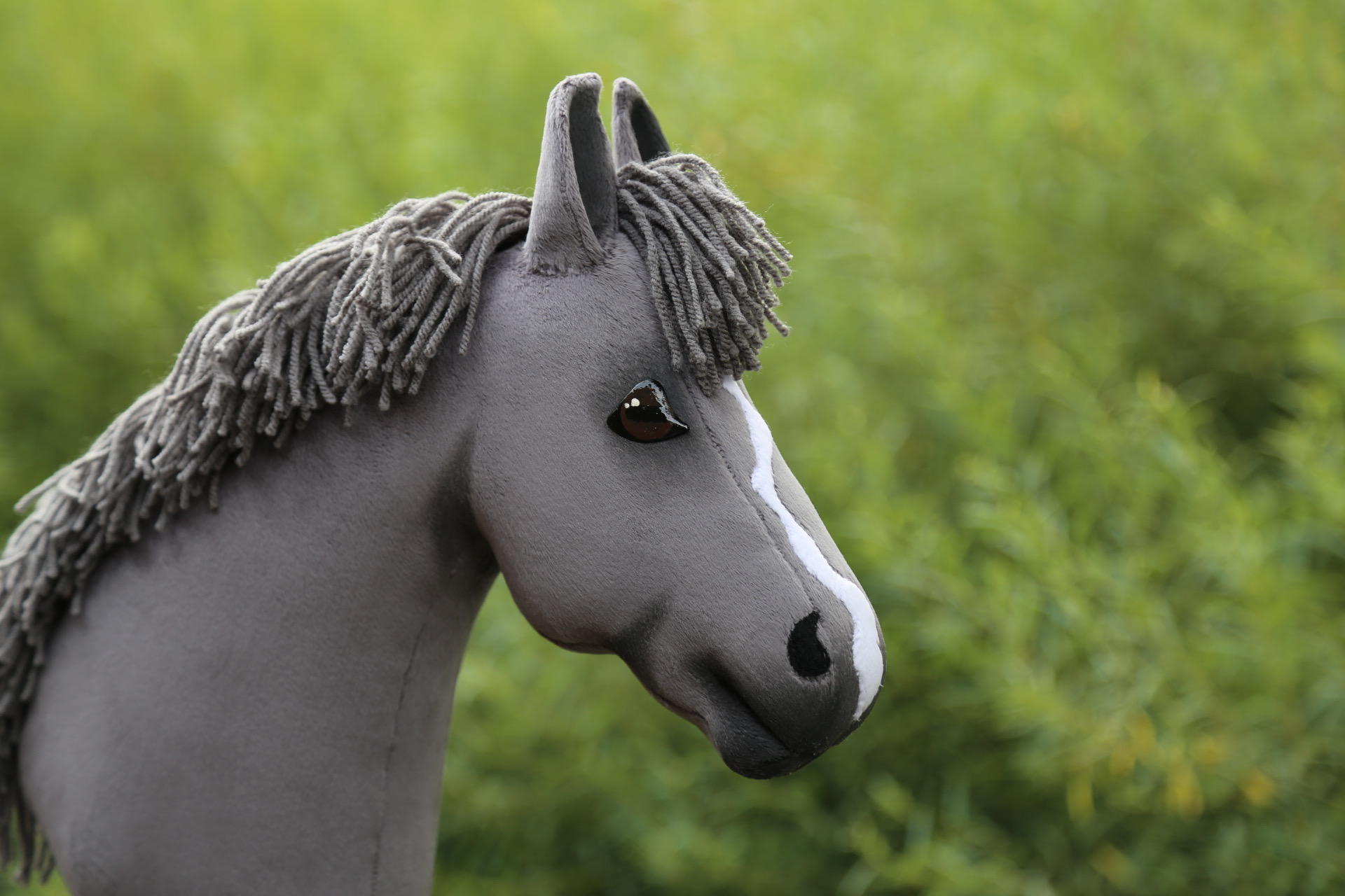FOLDZILLA Hobby horse - Grey Horse